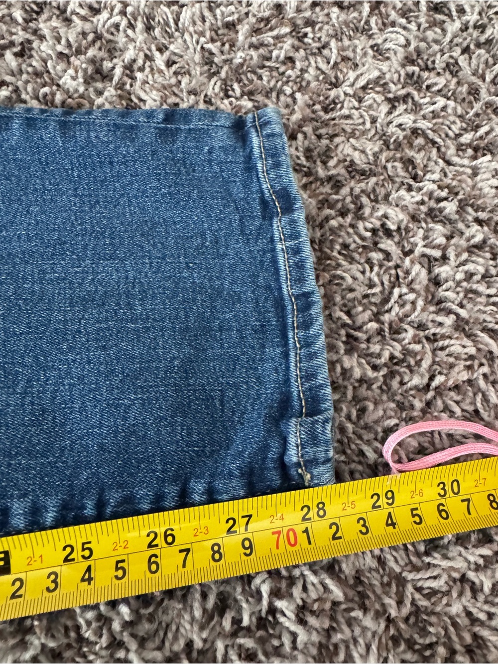 Gap Mid Rise Classic Straight Leg Dark Wash Jeans Stretch Size 10 30 - Picture 9 of 9